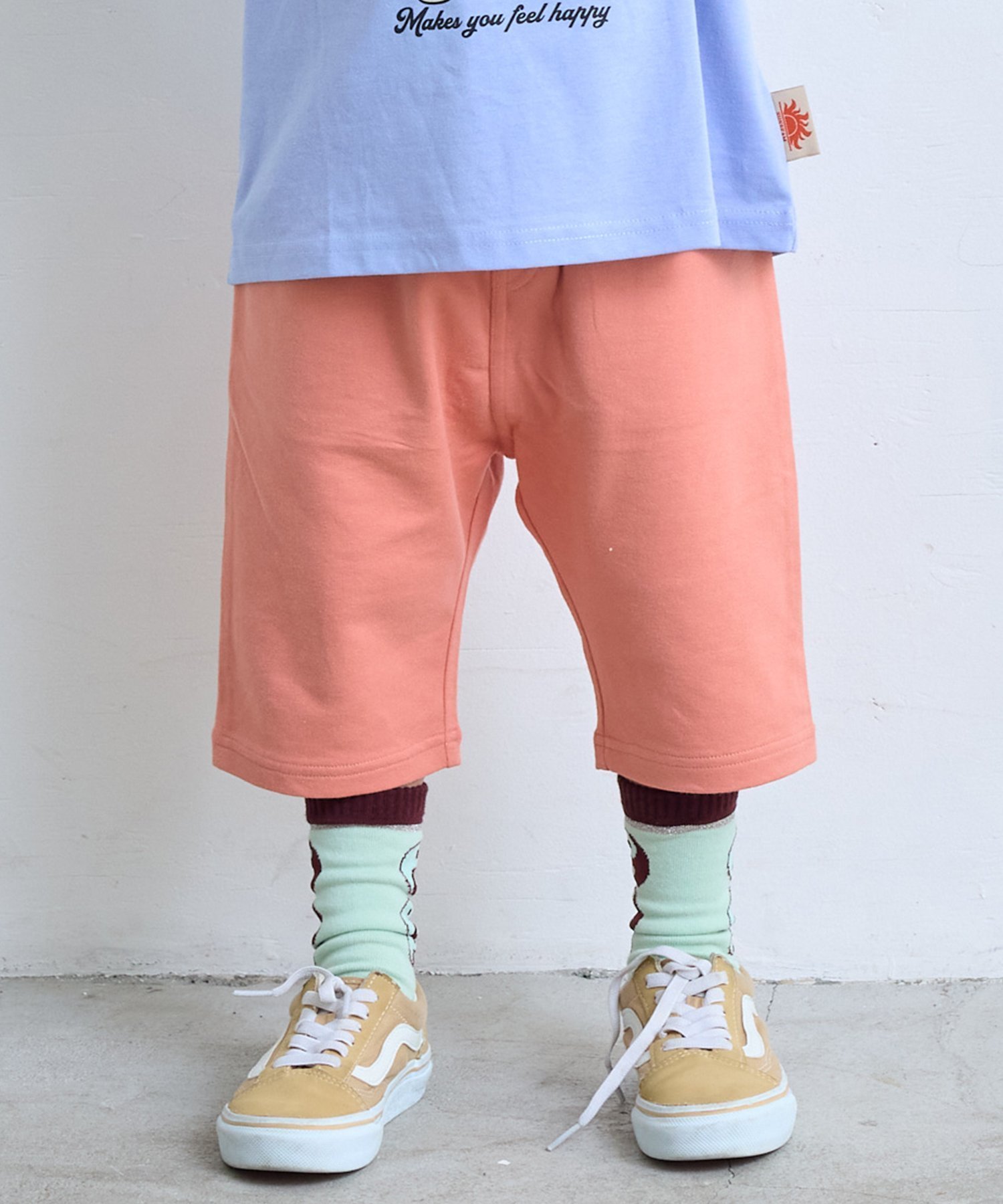 【その他のブランド/Other】の防汚加工サルエルストレッチショーツ インテリア・キッズ・メンズ・レディースファッション・服の通販 founy(ファウニー) 　ファッション　Fashion　キッズファッション　Fashion for Kids　アウトドア　Outdoor Clothing　コーティング　Coating, Coated Finish　センター　Center, Center Line　定番　Standard, Basic Item　人気　Popular, Best Seller　ポケット　Pocket, Pocket Detail　おすすめ　Recommended / Our Picks　入学式　Entrance Ceremony　サーモンピンク|ID: prp329100004983699 ipo3291000000037333618