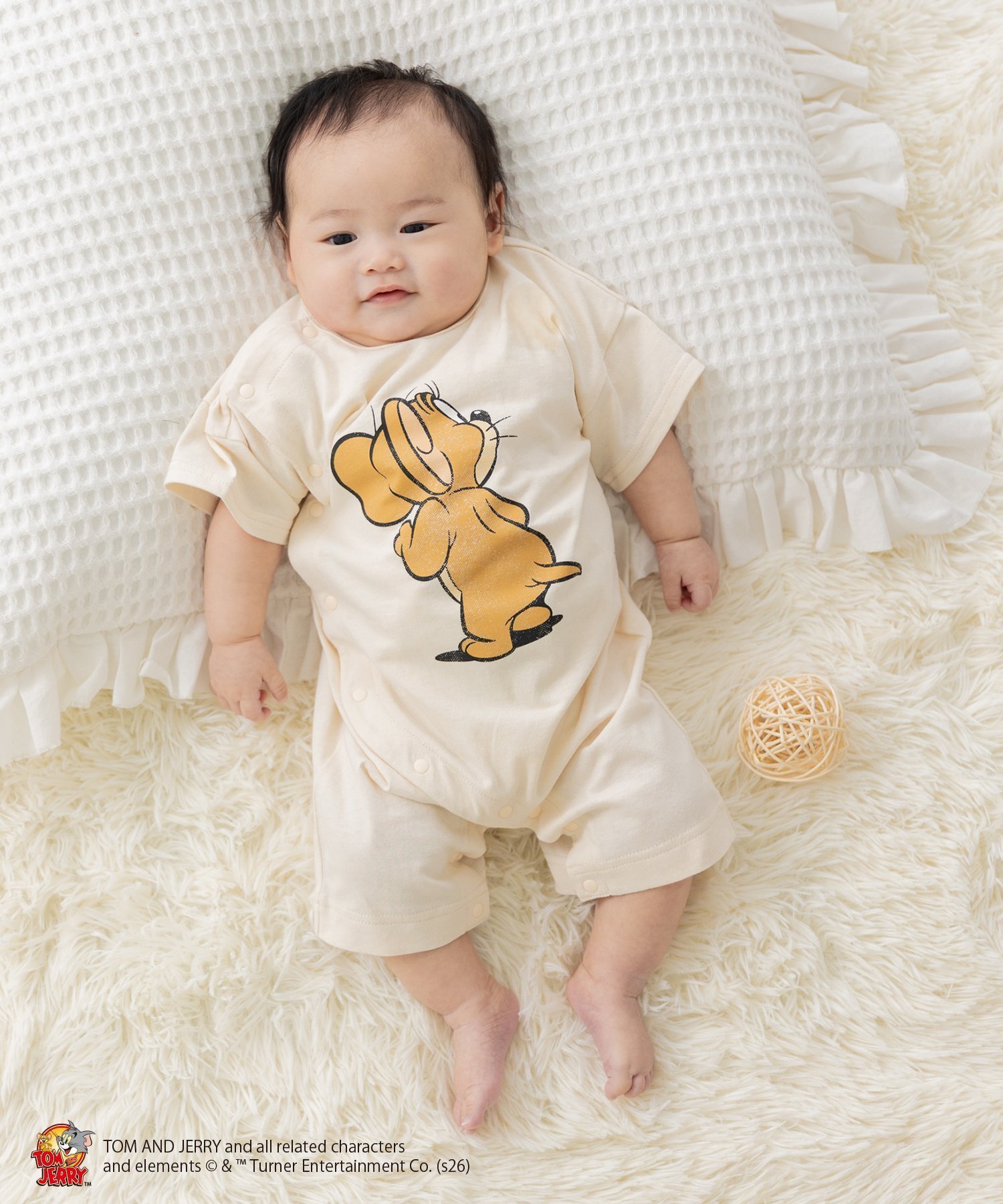 【チルツー/chil2 / KIDS】のトムとジェリー 半袖カバーオール 大人の最旬トレンドファッション＆コーディネート founy(ファウニー) 　ファッション　Fashion　キッズファッション　Fashion for Kids　イラスト　Illustration　人気　Popular, Best Seller　半袖　Short Sleeve, Half Sleeve　 other-1|ID: prp329100004983701 ipo3291000000037333624