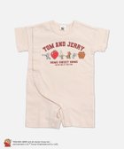 【チルツー/chil2 / KIDS】のトムとジェリー 半袖カバーオール 大人の最旬トレンドファッション＆コーディネート founy(ファウニー) ファッション Fashion キッズファッション Fashion for Kids イラスト Illustration 人気 Popular, Best Seller 半袖 Short Sleeve, Half Sleeve thumbnail Cジェリーとタフィー/クリーム|ID: prp329100004983701 ipo3291000000037333627