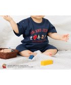 【チルツー/chil2 / KIDS】のトムとジェリー 半袖カバーオール 大人の最旬トレンドファッション＆コーディネート founy(ファウニー) ファッション Fashion キッズファッション Fashion for Kids イラスト Illustration 人気 Popular, Best Seller 半袖 Short Sleeve, Half Sleeve thumbnail Dジェリーとタフィー/ネイビー|ID: prp329100004983701 ipo3291000000037333628