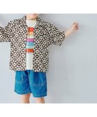【エフオー オンラインストア/F.O.Online Store / KIDS】のイロチ買いしたい総柄半袖開襟シャツ リンク 大人の最旬トレンドファッション＆コーディネート founy(ファウニー) ファッション Fashion キッズファッション Fashion for Kids おすすめ Recommended / Our Picks フレア Flare, Flared 半袖 Short Sleeve, Half Sleeve 夏 Summer thumbnail ブラウン|ID: prp329100004983704 ipo3291000000037333636