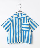 【エフオー オンラインストア/F.O.Online Store / KIDS】のイロチ買いしたい総柄半袖開襟シャツ リンク 大人の最旬トレンドファッション＆コーディネート founy(ファウニー) ファッション Fashion キッズファッション Fashion for Kids おすすめ Recommended / Our Picks フレア Flare, Flared 半袖 Short Sleeve, Half Sleeve 夏 Summer thumbnail ブルー|ID: prp329100004983704 ipo3291000000037333637