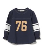 【ビームス ミニ/BEAMS mini / KIDS】のナンバリング プリント Tシャツ 2026SS(90~140cm) 通学 通園 キッズ ロンT レイヤード 大人の最旬トレンドファッション＆コーディネート founy(ファウニー) ファッション Fashion キッズファッション Fashion for Kids ギャザー Gathered, Ruffled シャーリング Shirring, Ruched スポーティ Sporty, Casual Athletic スリーブ Sleeve, Long Sleeve / Short Sleeve フレア Flare, Flared プリント Print, Printed Pattern ベーシック Basic, Essential 2026年 2026 2026春夏・S/S Spring/Summer 2026 SS26 thumbnail NAVY|ID: prp329100004983708 ipo3291000000037333673