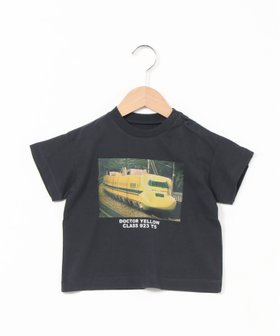 【オーシャンアンドグラウンド/OCEAN&GROUND / KIDS】のOCEAN GROUND/接触冷感ドクターイエローフォトプリントTシャツ 大人の最旬トレンドファッション＆コーディネート founy(ファウニー) ファッション Fashion キッズファッション Fashion for Kids イエロー Yellow キャラクター Character, Licensed Characters コラボ Collaboration, Collab プリント Print, Printed Pattern ワイド Wide, Wide Fit |ID:prp329100004983727
