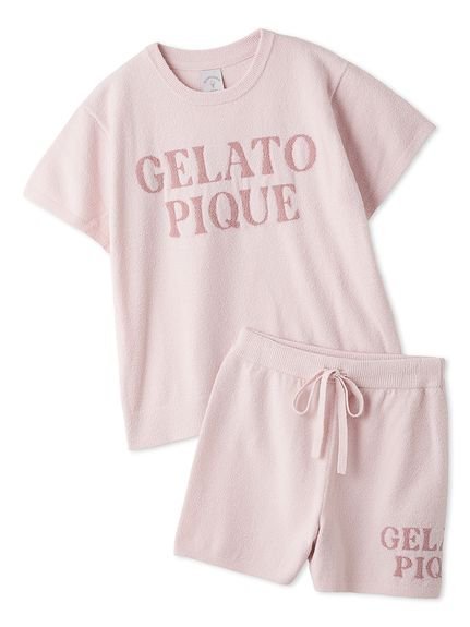 【ジェラート ピケ/gelato pique / KIDS】の【JUNIOR】スムーズィーロゴジャガードプルオーバー ショートパンツセット 大人の最旬トレンドファッション＆コーディネート founy(ファウニー) 　ファッション　Fashion　キッズファッション　Fashion for Kids　トップス・カットソー　Cut & Sew Tops　ボトムス　Bottoms　ショート　Short, Short Length　スマート　Smart, Elegant　セットアップ　Set-Up, Coordinated Outfit　なめらか　Smooth, Silky Texture　半袖　Short Sleeve, Half Sleeve　おすすめ　Recommended / Our Picks　夏　Summer　ギフト プレゼント　Gift / Present　 other-1|ID: prp329100004983741 ipo3291000000037333906