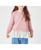 【エバ―クローゼット/ever closet / KIDS】のフリル付きトップス スモーキーピンクベージュ|ID: prp329100004983747 ipo3291000000037333934