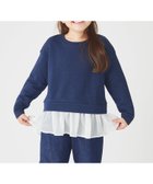 【エバ―クローゼット/ever closet / KIDS】のフリル付きトップス ネイビーホワイト|ID: prp329100004983747 ipo3291000000037333936