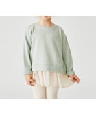 【エバ―クローゼット/ever closet / KIDS】のフリル付きトップス ミントベージュ|ID: prp329100004983747 ipo3291000000037333940