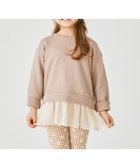 【エバ―クローゼット/ever closet / KIDS】のフリル付きトップス モカベージュ|ID: prp329100004983747 ipo3291000000037333941