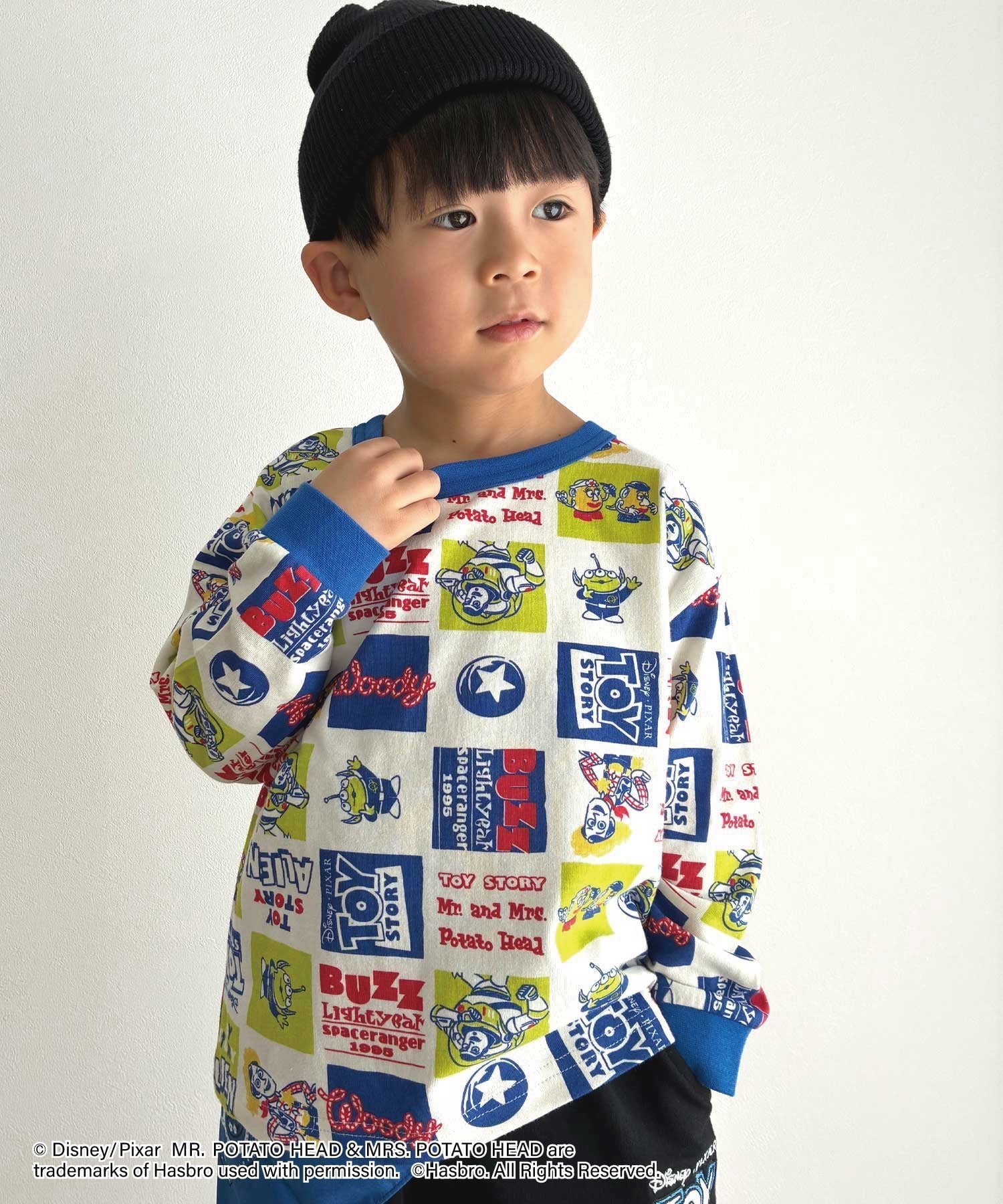 【シ シュ ノン/Si Shu Non / KIDS】のトイストーリー/ソウガラロンT インテリア・キッズ・メンズ・レディースファッション・服の通販 founy(ファウニー) 　ファッション　Fashion　キッズファッション　Fashion for Kids　キャラクター　Character, Licensed Characters　ホワイト|ID: prp329100004983750 ipo3291000000037333972