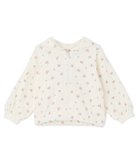 【ナルミヤ オンライン/NARUMIYA ONELINE / KIDS】の【リンク/防花粉】花柄ジップパーカー 大人の最旬トレンドファッション＆コーディネート founy(ファウニー) ファッション Fashion キッズファッション Fashion for Kids ポケット Pocket, Pocket Detail レース Lace, Lace Fabric エレガント 上品 Elegant thumbnail アイボリー|ID: prp329100004983753 ipo3291000000037333986