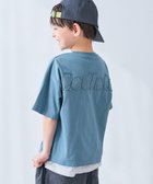 【デビロック/devirock / KIDS】の綿100% ヴィンテージ風 半袖Tシャツ 子供服 キッズ 男の子 女の子 ロゴ ロゴT 26SS 大人の最旬トレンドファッション＆コーディネート founy(ファウニー) ファッション Fashion キッズファッション Fashion for Kids ヴィンテージ Vintage Style キャップ Cap, Baseball Cap スニーカー Sneakers, Trainers プリント Print, Printed Pattern 半袖 Short Sleeve, Half Sleeve おすすめ Recommended / Our Picks 2026年 2026 2026春夏・S/S Spring/Summer 2026 SS26 thumbnail アッシュブルー|ID: prp329100004983758 ipo3291000000037334011