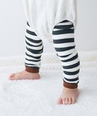 【デビロック/devirock / KIDS】のベビー バイカラー ボーダーレギンス 子供服 キッズ ベビー服 男の子 女の子 26SS 大人の最旬トレンドファッション＆コーディネート founy(ファウニー) ファッション Fashion キッズファッション Fashion for Kids 2026年 2026 2026春夏・S/S Spring/Summer 2026 SS26 ストレッチ Stretch, Stretchy Fabric フィット Fit, Slim Fit ベビー Baby, Babywear ボーダー Border, Stripe レギンス Leggings, Stretch Pants ロンパース Romper, Jumpsuit thumbnail ボーダー-スミクロ|ID: prp329100004983764 ipo3291000000037334038