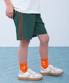 【デビロック/devirock / KIDS】の【イージーウォッシュ】乾燥機OK 防汚 えらべるデザイン 26SS 大人の最旬トレンドファッション＆コーディネート founy(ファウニー) ファッション Fashion キッズファッション Fashion for Kids キャップ Cap, Baseball Cap ストレッチ Stretch, Stretchy Fabric スニーカー Sneakers, Trainers セットアップ Set-Up, Coordinated Outfit なめらか Smooth, Silky Texture 半袖 Short Sleeve, Half Sleeve おすすめ Recommended / Our Picks 2026年 2026 2026春夏・S/S Spring/Summer 2026 SS26 thumbnail 002-Wライン-Dグリーン|ID: prp329100004983767 ipo3291000000037334076