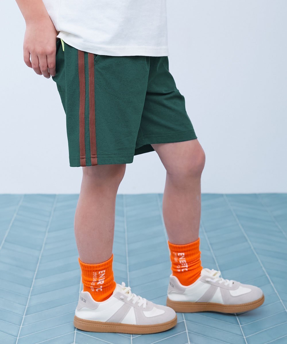 【デビロック/devirock / KIDS】の【イージーウォッシュ】乾燥機OK 防汚 えらべるデザイン 26SS インテリア・キッズ・メンズ・レディースファッション・服の通販 founy(ファウニー) 　ファッション　Fashion　キッズファッション　Fashion for Kids　キャップ　Cap, Baseball Cap　ストレッチ　Stretch, Stretchy Fabric　スニーカー　Sneakers, Trainers　セットアップ　Set-Up, Coordinated Outfit　なめらか　Smooth, Silky Texture　半袖　Short Sleeve, Half Sleeve　おすすめ　Recommended / Our Picks　2026年　2026　2026春夏・S/S　Spring/Summer 2026 SS26　002-Wライン-Dグリーン|ID: prp329100004983767 ipo3291000000037334076
