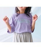 【デビロック/devirock / KIDS】の【涼感 サラッとメッシュ】* デビラボ ガールズ プリント 半袖Tシャツ 子供服 26SS 大人の最旬トレンドファッション＆コーディネート founy(ファウニー) ファッション Fashion キッズファッション Fashion for Kids ショート Short, Short Length ストレッチ Stretch, Stretchy Fabric スポーティ Sporty, Casual Athletic トレンド Trend, Trending Now プリント Print, Printed Pattern 半袖 Short Sleeve, Half Sleeve メッシュ Mesh, Net Fabric おすすめ Recommended / Our Picks 夏 Summer 2026年 2026 2026春夏・S/S Spring/Summer 2026 SS26 thumbnail 011-ロゴ-Sバイオレット|ID: prp329100004983769 ipo3291000000037334093