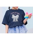 【デビロック/devirock / KIDS】の【涼感 サラッとメッシュ】* デビラボ ガールズ プリント 半袖Tシャツ 子供服 26SS 大人の最旬トレンドファッション＆コーディネート founy(ファウニー) ファッション Fashion キッズファッション Fashion for Kids ショート Short, Short Length ストレッチ Stretch, Stretchy Fabric スポーティ Sporty, Casual Athletic トレンド Trend, Trending Now プリント Print, Printed Pattern 半袖 Short Sleeve, Half Sleeve メッシュ Mesh, Net Fabric おすすめ Recommended / Our Picks 夏 Summer 2026年 2026 2026春夏・S/S Spring/Summer 2026 SS26 thumbnail 015-リボン-ネイビー|ID: prp329100004983769 ipo3291000000037334096