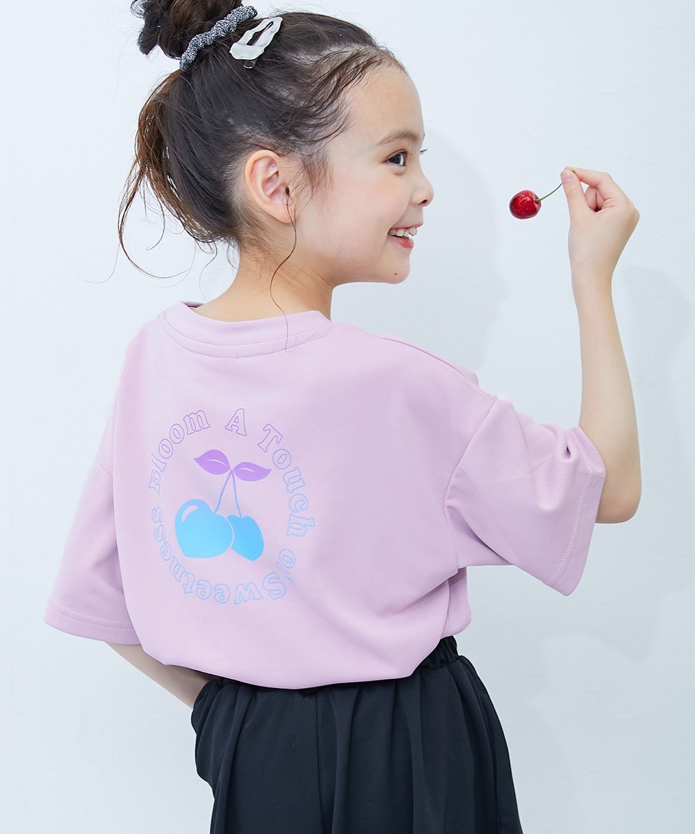 【デビロック/devirock / KIDS】の【涼感 サラッとメッシュ】* デビラボ ガールズ プリント 半袖Tシャツ 子供服 26SS インテリア・キッズ・メンズ・レディースファッション・服の通販 founy(ファウニー) 　ファッション　Fashion　キッズファッション　Fashion for Kids　ショート　Short, Short Length　ストレッチ　Stretch, Stretchy Fabric　スポーティ　Sporty, Casual Athletic　トレンド　Trend, Trending Now　プリント　Print, Printed Pattern　半袖　Short Sleeve, Half Sleeve　メッシュ　Mesh, Net Fabric　おすすめ　Recommended / Our Picks　夏　Summer　2026年　2026　2026春夏・S/S　Spring/Summer 2026 SS26　017-チェリー-アイスピンク|ID: prp329100004983769 ipo3291000000037334098