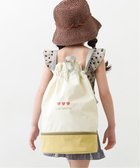【デビロック/devirock / KIDS】のガールズプールバッグ ナップサック 水着 プールグッズ ビーチバッグ 大人の最旬トレンドファッション＆コーディネート founy(ファウニー) ファッション Fashion キッズファッション Fashion for Kids タオル Towel, Bath Towel ビーチ Beach, Seaside フリル Frill, Ruffle プリント Print, Printed Pattern 夏 Summer 水着 Swimsuit, Swimwear thumbnail オフホワイト|ID: prp329100004983776 ipo3291000000037334147