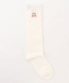 【エニー/ANY / KIDS】のネコ刺繍 ハイソックス 大人の最旬トレンドファッション＆コーディネート founy(ファウニー) ファッション Fashion キッズファッション Fashion for Kids ショート Short, Short Length シンプル Simple, Minimal ネコ Cat, Feline Motif リボン Ribbon, Bow ワンポイント One Point, Statement Accent 人気 Popular, Best Seller thumbnail オフホワイト[001]|ID: prp329100004983779 ipo3291000000037334158