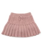 【ナルミヤ オンライン/NARUMIYA ONELINE / KIDS】のニットプリーツスカート 大人の最旬トレンドファッション＆コーディネート founy(ファウニー) ファッション Fashion キッズファッション Fashion for Kids おすすめ Recommended / Our Picks プリーツ Pleats, Pleated ポケット Pocket, Pocket Detail リボン Ribbon, Bow 洗える Machine Washable thumbnail ピンク|ID: prp329100004983787 ipo3291000000037334199