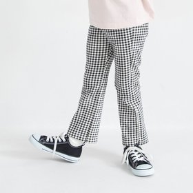 【ブランシェス/branshes / KIDS】の【ブランシェスmini】リボンポケットロングパンツ 大人の最旬トレンドファッション＆コーディネート founy(ファウニー) ファッション Fashion キッズファッション Fashion for Kids ボトムス Bottoms 春 Spring ギンガム Gingham, Gingham Fabric ストレッチ Stretch, Stretchy Fabric チェリー Cherry, Cherry Pattern 人気 Popular, Best Seller ポケット Pocket, Pocket Detail 無地 Plain, Solid Color リボン Ribbon, Bow おすすめ Recommended / Our Picks エレガント 上品 Elegant |ID:prp329100004983792