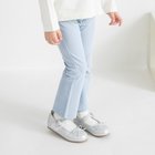【ブランシェス/branshes / KIDS】の【ブランシェスmini】リボンポケットロングパンツ 大人の最旬トレンドファッション＆コーディネート founy(ファウニー) ファッション Fashion キッズファッション Fashion for Kids ボトムス Bottoms 春 Spring ギンガム Gingham, Gingham Fabric ストレッチ Stretch, Stretchy Fabric チェリー Cherry, Cherry Pattern 人気 Popular, Best Seller ポケット Pocket, Pocket Detail 無地 Plain, Solid Color リボン Ribbon, Bow おすすめ Recommended / Our Picks エレガント 上品 Elegant thumbnail サックス|ID: prp329100004983792 ipo3291000000037334248