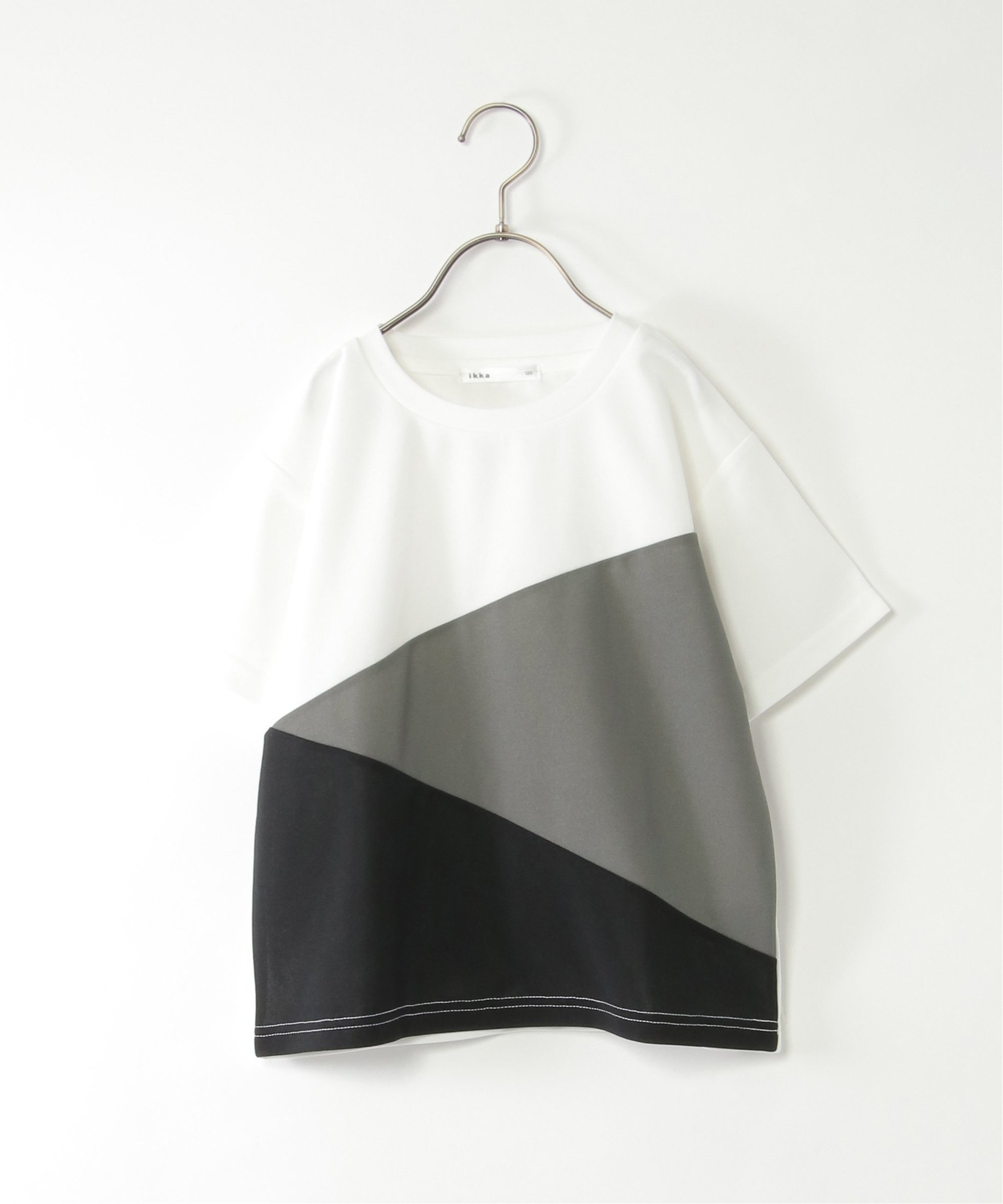 【イッカ/ikka / KIDS】の【接触冷感/吸水速乾】速乾COOL斜め切り替えTシャツ(120~160cm)【親子コーデ】 大人の最旬トレンドファッション＆コーディネート founy(ファウニー) 　ファッション　Fashion　キッズファッション　Fashion for Kids　おすすめ　Recommended / Our Picks　ブロック　Block, Solid Block Pattern　メンズ　Men's, Menswear　吸水　Absorbent, Quick-Dry　 other-1|ID: prp329100004983798 ipo3291000000037334273
