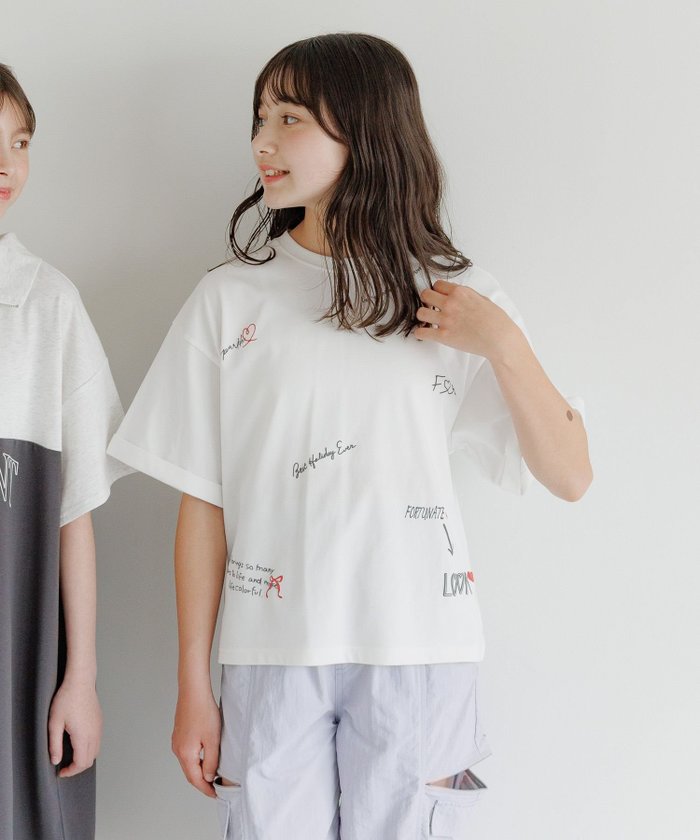 【グローバルワーク/GLOBAL WORK / KIDS】のフローズンTシャツ/ワイド/571539 インテリア・キッズ・メンズ・レディースファッション・服の通販 founy(ファウニー) https://founy.com/ ファッション Fashion キッズファッション Fashion for Kids グラデーション Gradient, Ombre グラフィック Graphic, Graphic Design ショート Short, Short Length ボトム Bottoms, Lower Wear ロング Long, Long-Length ワイド Wide, Wide Fit 人気 Popular, Best Seller 半袖 Short Sleeve, Half Sleeve 吸水 Absorbent, Quick-Dry 夏 Summer |ID: prp329100004983823 ipo3291000000037334414