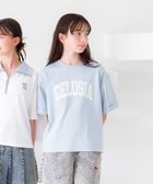 【グローバルワーク/GLOBAL WORK / KIDS】のフローズンTシャツ/ワイド/571539 サックス*グラデカレッジ80|ID: prp329100004983823 ipo3291000000037334422