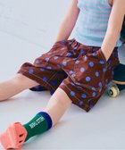 【エフオー オンラインストア/F.O.Online Store / KIDS】のイロチ買いしたい総柄ツイルワークハーフパンツ 大人の最旬トレンドファッション＆コーディネート founy(ファウニー) ファッション Fashion キッズファッション Fashion for Kids ボトムス Bottoms シンプル Simple, Minimal ハーフ Half, Half-Length ブリーチ Bleach, Washed Finish プリント Print, Printed Pattern ベーシック Basic, Essential ポケット Pocket, Pocket Detail 無地 Plain, Solid Color ユーズド Used, Vintage-Look おすすめ Recommended / Our Picks thumbnail ブラウン|ID: prp329100004983828 ipo3291000000037334450