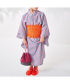 【ペアマノン/pairmanon / KIDS】の【簡単着付け】ガールズ 2WAY セパレート浴衣 大人の最旬トレンドファッション＆コーディネート founy(ファウニー) ファッション Fashion キッズファッション Fashion for Kids セパレート Separate, Two-Piece トレンド Trend, Trending Now 定番 Standard, Basic Item thumbnail ライトブルーフラワー81|ID: prp329100004983837 ipo3291000000037334543