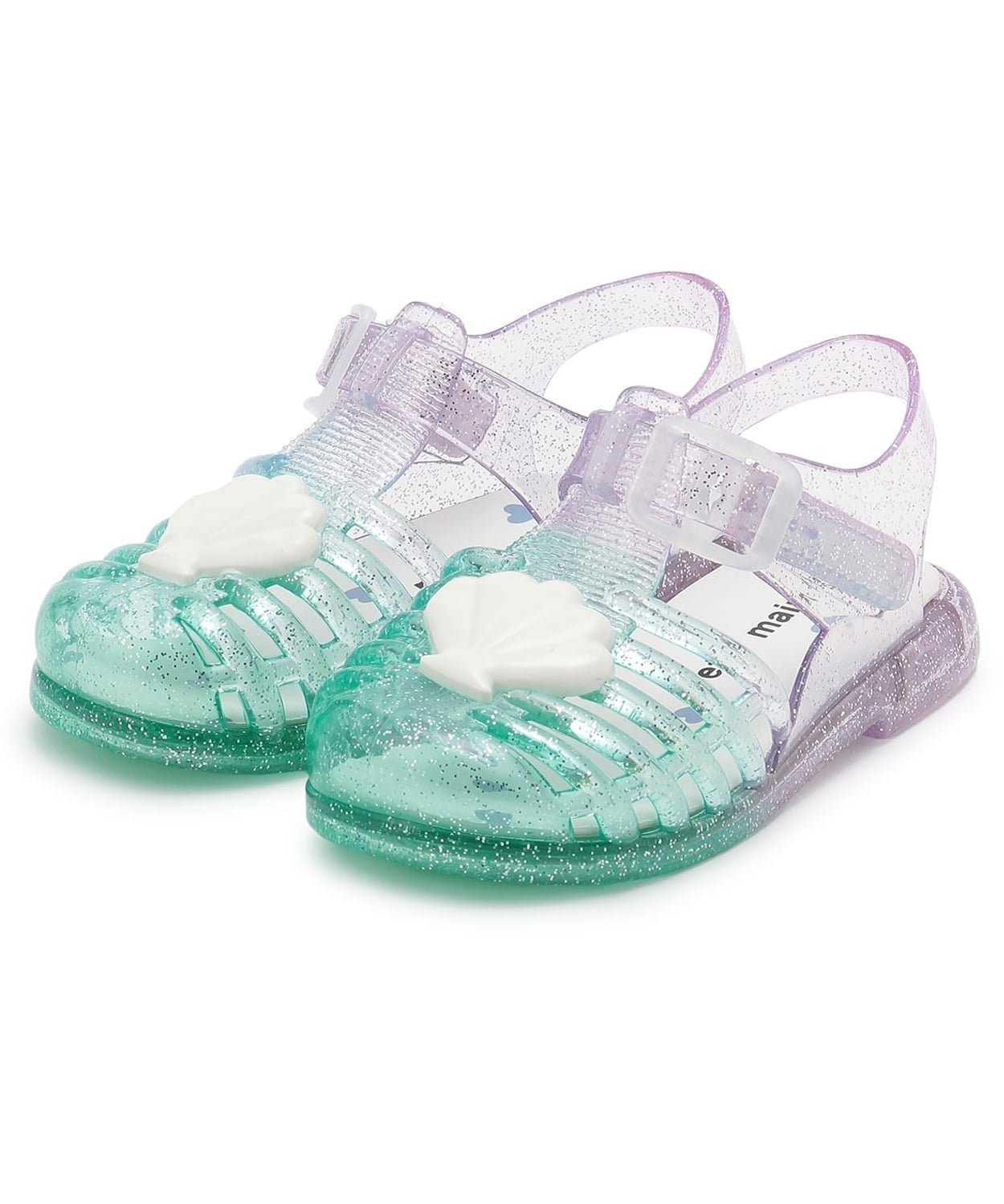 【ナルミヤ オンライン/NARUMIYA ONELINE / KIDS】のラメジェリーサンダル インテリア・キッズ・メンズ・レディースファッション・服の通販 founy(ファウニー) 　ファッション　Fashion　キッズファッション　Fashion for Kids　おすすめ　Recommended / Our Picks　グラデーション　Gradient, Ombre　サンダル　Sandals, Summer Shoes　フロント　Front, Front Design　ラバー　Rubber, Rubber Sole　ワンポイント　One Point, Statement Accent　夏　Summer　洗える　Machine Washable　ターコ|ID: prp329100004983841 ipo3291000000037334569