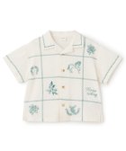 【ナルミヤ オンライン/NARUMIYA ONELINE / KIDS】の【リンク】インド綿刺しゅうシャツ 大人の最旬トレンドファッション＆コーディネート founy(ファウニー) ファッション Fashion キッズファッション Fashion for Kids インド Indian Textile セットアップ Set-Up, Coordinated Outfit ブロック Block, Solid Block Pattern ベビー Baby, Babywear ポケット Pocket, Pocket Detail モチーフ Motif, Design Theme thumbnail グリーン|ID: prp329100004983845 ipo3291000000037334605