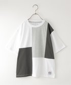 【イッカ/ikka / KIDS】の【親子コーデ】冷感ブロックスTシャツ(120~160cm) 大人の最旬トレンドファッション＆コーディネート founy(ファウニー) ファッション Fashion キッズファッション Fashion for Kids おすすめ Recommended / Our Picks フロント Front, Front Design メンズ Men's, Menswear thumbnail ホワイト|ID: prp329100004983853 ipo3291000000037334635