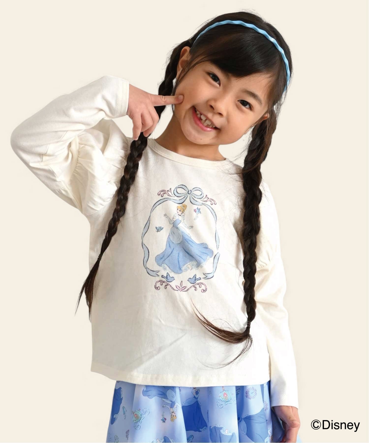 【シ シュ ノン/Si Shu Non / KIDS】のプリンセス/パフソデロンT インテリア・キッズ・メンズ・レディースファッション・服の通販 founy(ファウニー) 　ファッション　Fashion　キッズファッション　Fashion for Kids　キャラクター　Character, Licensed Characters　人気　Popular, Best Seller　ホワイト|ID: prp329100004983854 ipo3291000000037334652