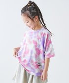 【デビロック/devirock / KIDS】の【涼感 サラッとメッシュ】タイダイTシャツ 子供服 キッズ 男の子 女の子 ロゴ 26SS 大人の最旬トレンドファッション＆コーディネート founy(ファウニー) ファッション Fashion キッズファッション Fashion for Kids サンダル Sandals, Summer Shoes ストレッチ Stretch, Stretchy Fabric セットアップ Set-Up, Coordinated Outfit メッシュ Mesh, Net Fabric おすすめ Recommended / Our Picks 夏 Summer 2026年 2026 2026春夏・S/S Spring/Summer 2026 SS26 thumbnail ピンク|ID: prp329100004983863 ipo3291000000037334698