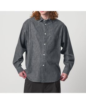 【ユナイテッドアローズ/UNITED ARROWS / MEN】のUNITED ARROWS SONS DENIM SHIRT/デニムシャツ 大人の最旬トレンドファッション＆コーディネート founy(ファウニー) ファッション Fashion メンズファッション Fashion for Men インナー Innerwear コンパクト Compact, Small Size ストーン Stone, Gem-Like テーパード Tapered, Tapered Pants デニム Denim, Jeans Material ドレープ Drape, Draping Fabric フォルム Silhouette, Form ユーズド Used, Vintage-Look |ID:prp329100004983879