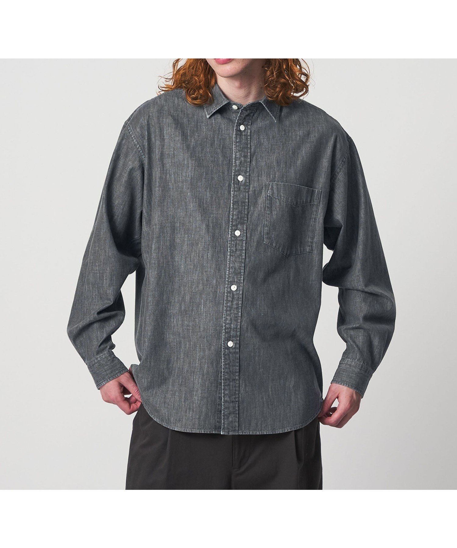 【ユナイテッドアローズ/UNITED ARROWS / MEN】のUNITED ARROWS SONS DENIM SHIRT/デニムシャツ 大人の最旬トレンドファッション＆コーディネート founy(ファウニー) 　ファッション　Fashion　メンズファッション　Fashion for Men　インナー　Innerwear　コンパクト　Compact, Small Size　ストーン　Stone, Gem-Like　テーパード　Tapered, Tapered Pants　デニム　Denim, Jeans Material　ドレープ　Drape, Draping Fabric　フォルム　Silhouette, Form　ユーズド　Used, Vintage-Look　 other-1|ID: prp329100004983879 ipo3291000000037334758