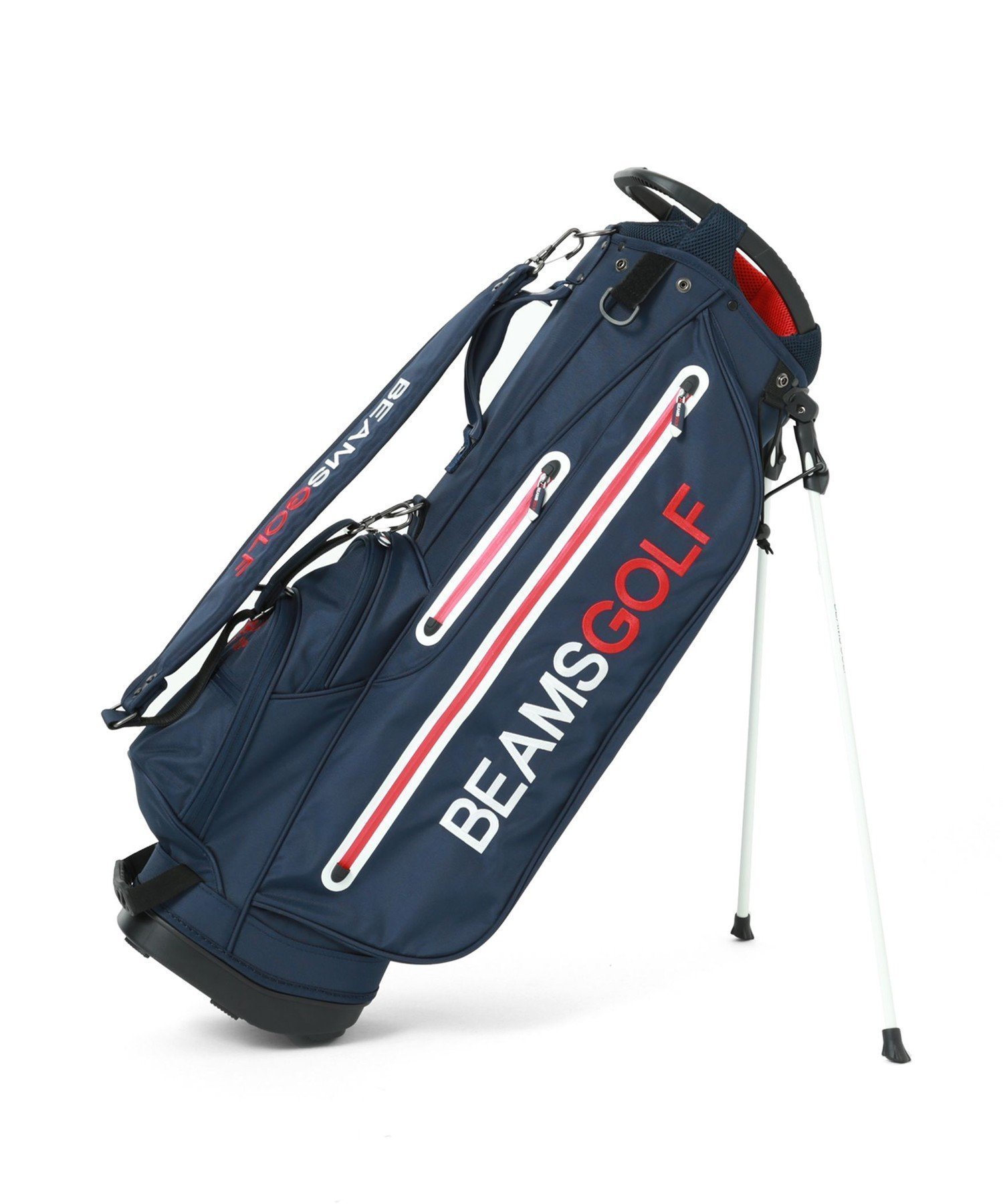 【ビームス ゴルフ/BEAMS GOLF / MEN】の【累計販売7500点越え】【定番人気】スタンド キャディバッグ 3 止水ジップ 9インチ インテリア・キッズ・メンズ・レディースファッション・服の通販 founy(ファウニー) 　ファッション　Fashion　メンズファッション　Fashion for Men　バッグ　Bags　シンプル　Simple, Minimal　ジップ　Zip, Zipper　スタンド　Stand Collar, Upright Stand　人気　Popular, Best Seller　定番　Standard, Basic Item　NAVY|ID: prp329100004983885 ipo3291000000037334788