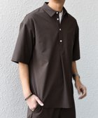 【シップス/SHIPS / MEN】のSHIPS any 吸水速乾 Rapidry ボタンダウン レギュラーカラー 半袖 シャツ(セットアップ対応) ブラウン|ID: prp329100004983888 ipo3291000000037334806