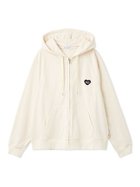 【ジェラートピケ オム/GELATO PIQUE HOMME / MEN】の【HOMME】裏毛ハートロゴ刺繍パーカ 大人の最旬トレンドファッション＆コーディネート founy(ファウニー) ファッション Fashion メンズファッション Fashion for Men おすすめ Recommended / Our Picks スマート Smart, Elegant スリーブ Sleeve, Long Sleeve / Short Sleeve ベーシック Basic, Essential リラックス Relax, Relaxed Fit ロング Long, Long-Length 吸水 Absorbent, Quick-Dry thumbnail CRM[004]|ID: prp329100004983891 ipo3291000000037334816
