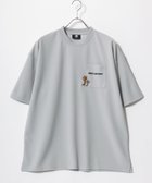 【マルカワ/MARUKAWA / MEN】のTom&Jerry トムとジェリー Tシャツ メンズ オーバーサイズ 半袖 ユニセックス ポケT レディース ユニセックス ライトグレー|ID: prp329100004983897 ipo3291000000037334842