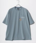【マルカワ/MARUKAWA / MEN】のTom&Jerry トムとジェリー Tシャツ メンズ オーバーサイズ 半袖 ユニセックス ポケT レディース ユニセックス サックスブルー|ID: prp329100004983897 ipo3291000000037334843