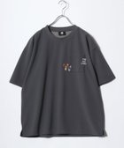 【マルカワ/MARUKAWA / MEN】のTom&Jerry トムとジェリー Tシャツ メンズ オーバーサイズ 半袖 ユニセックス ポケT レディース ユニセックス チャコール|ID: prp329100004983897 ipo3291000000037334844