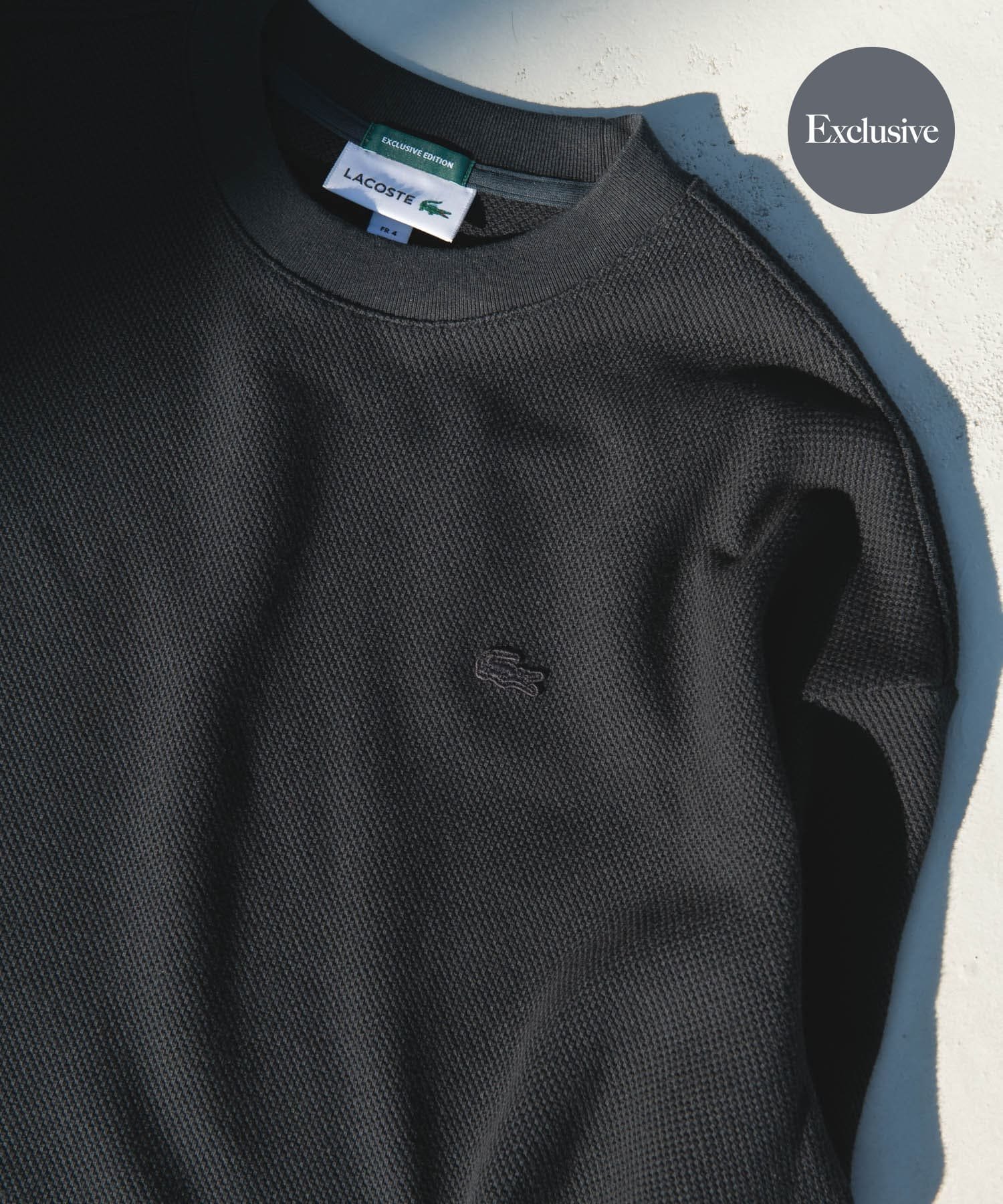 【アーバンリサーチ ドアーズ/URBAN RESEARCH DOORS / MEN】の『別注』LACOSTE×DOORS THICK PIQUE ROUND LONG-SLEEVE インテリア・キッズ・メンズ・レディースファッション・服の通販 founy(ファウニー) 　ファッション　Fashion　メンズファッション　Fashion for Men　コレクション　Collection, Seasonal Line　鹿の子　Piqué, Kanoko Fabric　スポーツ　Sports, Activewear　スリーブ　Sleeve, Long Sleeve / Short Sleeve　人気　Popular, Best Seller　ベーシック　Basic, Essential　別注　Limited Edition, Custom Order　ラウンド　Round, Round Neck　ロング　Long, Long-Length　S/S・春夏　SS, Spring/Summer, Warm Season　夏　Summer　2026年　2026　2026春夏・S/S　Spring/Summer 2026 SS26　ネイビー|ID: prp329100004983906 ipo3291000000037334889