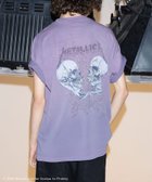 【ビューティ&ユース ユナイテッドアローズ/BEAUTY&YOUTH / UNITED ARROWS / MEN】のMETALLICA * monkey time プリント Tシャツ 大人の最旬トレンドファッション＆コーディネート founy(ファウニー) ファッション Fashion メンズファッション Fashion for Men インナー Innerwear クラシック Classic, Timeless Style プリント Print, Printed Pattern 別注 Limited Edition, Custom Order メタル Metal, Metal Parts モノトーン Monotone, Black and White リラックス Relax, Relaxed Fit ルーズ Loose, Oversized ワーク Workwear, Utility Style thumbnail PURPLE|ID: prp329100004983912 ipo3291000000037334927