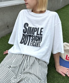 【チャオパニックティピー/CIAOPANIC TYPY】の【UNISEX】【プラスサイズあり】スラブ天竺ピグメントロゴTEE 大人の最旬トレンドファッション＆コーディネート founy(ファウニー) ファッション Fashion レディースファッション Fashion for Women アクセサリー Fashion Accessories グラフィック Graphic, Graphic Design サンダル Sandals, Summer Shoes シンプル Simple, Minimal スニーカー Sneakers, Trainers デニム Denim, Jeans Material 定番 Standard, Basic Item ネックレス Necklace, Pendant Necklace ビンテージ Vintage, Retro Style プリント Print, Printed Pattern ユニセックス Unisex, Genderless リラックス Relax, Relaxed Fit おすすめ Recommended / Our Picks |ID:prp329100004983929