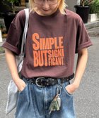 【チャオパニックティピー/CIAOPANIC TYPY】の【UNISEX】【プラスサイズあり】スラブ天竺ピグメントロゴTEE 大人の最旬トレンドファッション＆コーディネート founy(ファウニー) ファッション Fashion レディースファッション Fashion for Women アクセサリー Fashion Accessories グラフィック Graphic, Graphic Design サンダル Sandals, Summer Shoes シンプル Simple, Minimal スニーカー Sneakers, Trainers デニム Denim, Jeans Material 定番 Standard, Basic Item ネックレス Necklace, Pendant Necklace ビンテージ Vintage, Retro Style プリント Print, Printed Pattern ユニセックス Unisex, Genderless リラックス Relax, Relaxed Fit おすすめ Recommended / Our Picks thumbnail ブラウン|ID: prp329100004983929 ipo3291000000037334993
