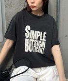 【チャオパニックティピー/CIAOPANIC TYPY】の【UNISEX】【プラスサイズあり】スラブ天竺ピグメントロゴTEE 大人の最旬トレンドファッション＆コーディネート founy(ファウニー) ファッション Fashion レディースファッション Fashion for Women アクセサリー Fashion Accessories グラフィック Graphic, Graphic Design サンダル Sandals, Summer Shoes シンプル Simple, Minimal スニーカー Sneakers, Trainers デニム Denim, Jeans Material 定番 Standard, Basic Item ネックレス Necklace, Pendant Necklace ビンテージ Vintage, Retro Style プリント Print, Printed Pattern ユニセックス Unisex, Genderless リラックス Relax, Relaxed Fit おすすめ Recommended / Our Picks thumbnail ブラック|ID: prp329100004983929 ipo3291000000037334995